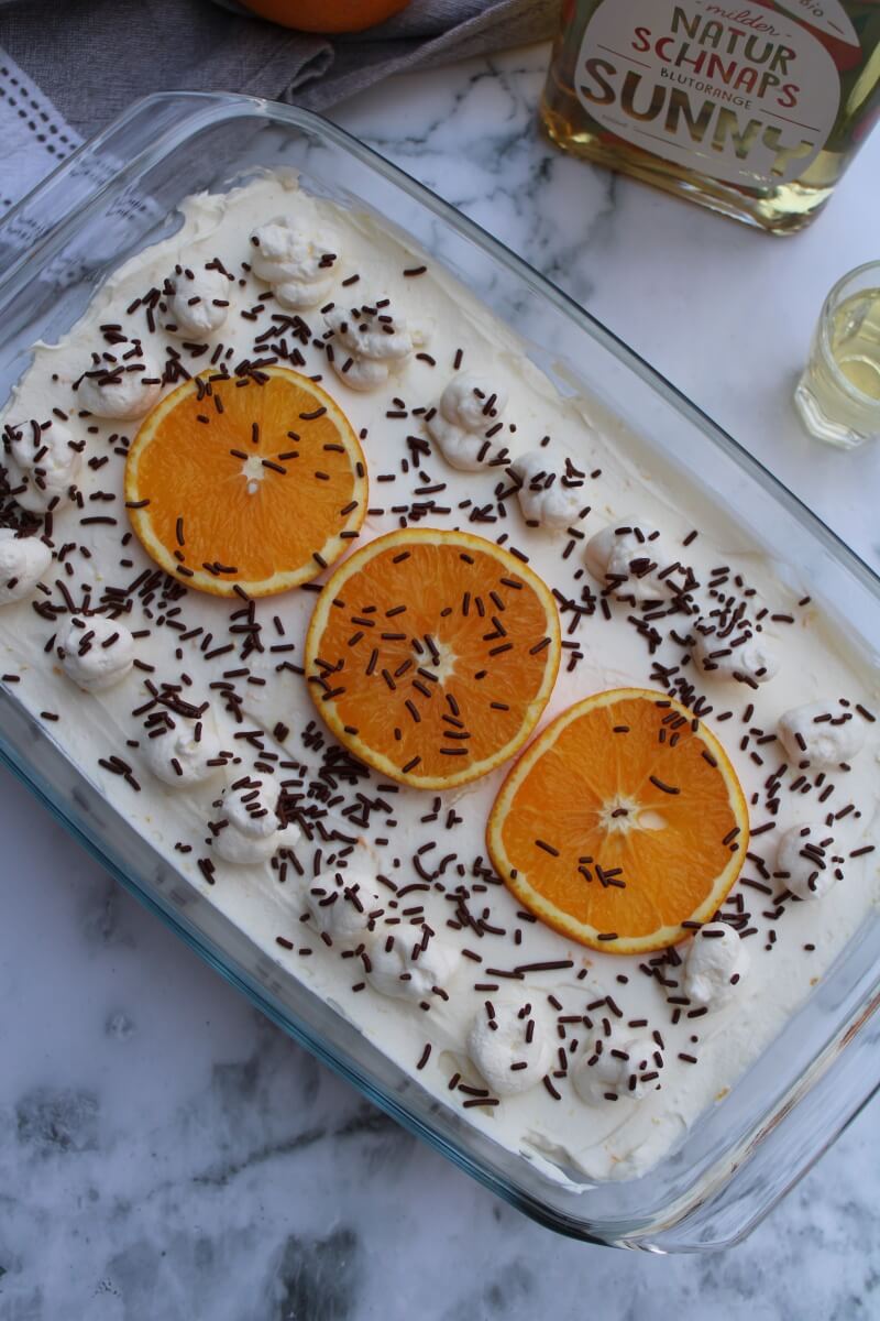 Orangen Tiramisu