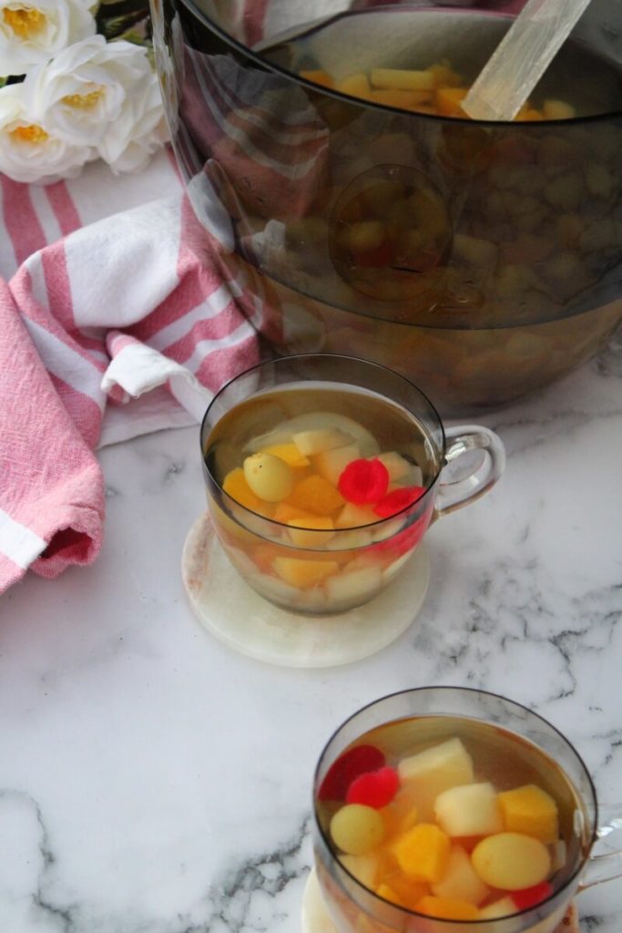 Schnelle Früchte Bowle